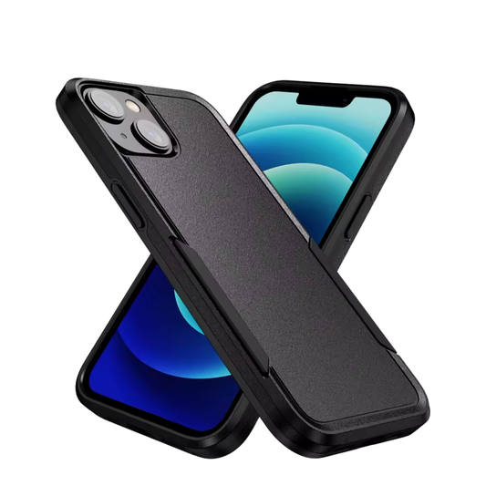 Rugged Matte Protective Case for iPhone 14 – Military-Grade Drop Protection, Shockproof Slim Cover with Camera & Screen Protection