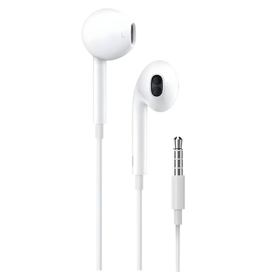 3.5mm Wired Earphones with HiFi Stereo Sound, AUX Headphones Compatible with iPhone, Android & Audio Devices