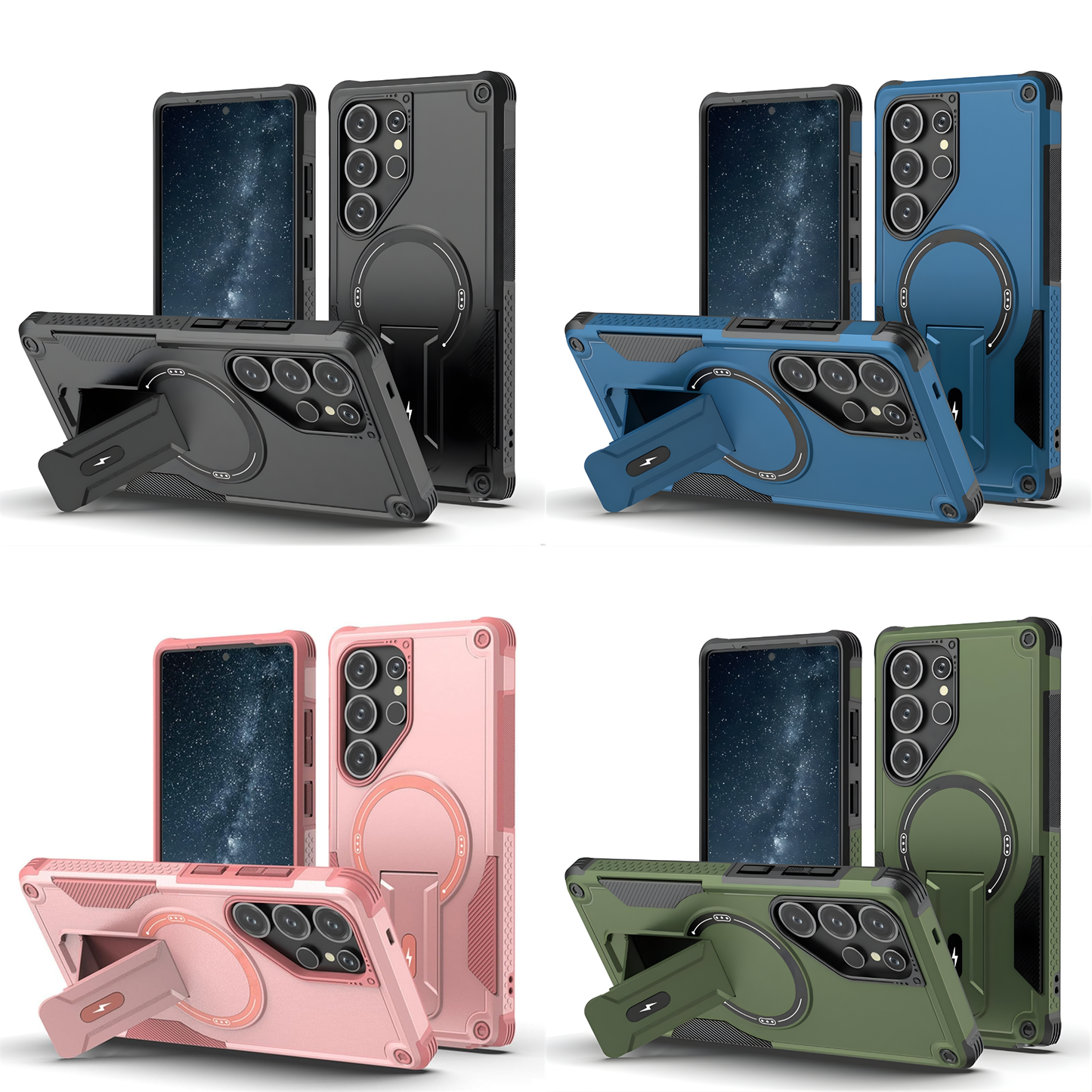 Armor Stand Case for Galaxy S25 Ultra