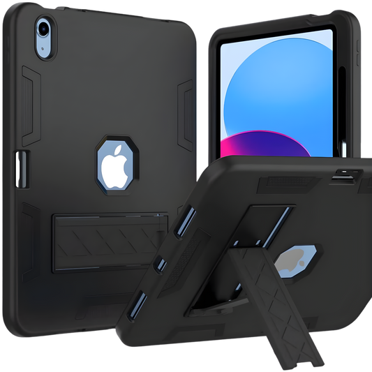 UpTech 1 Heavy Duty Shockproof iPad Case – Rugged 3-Layer Protection for iPad 7/8/9 (10.2”), 10th Gen 2022, 11th Gen (A16) 2025, Air 4 / Pro 11 – Kickstand