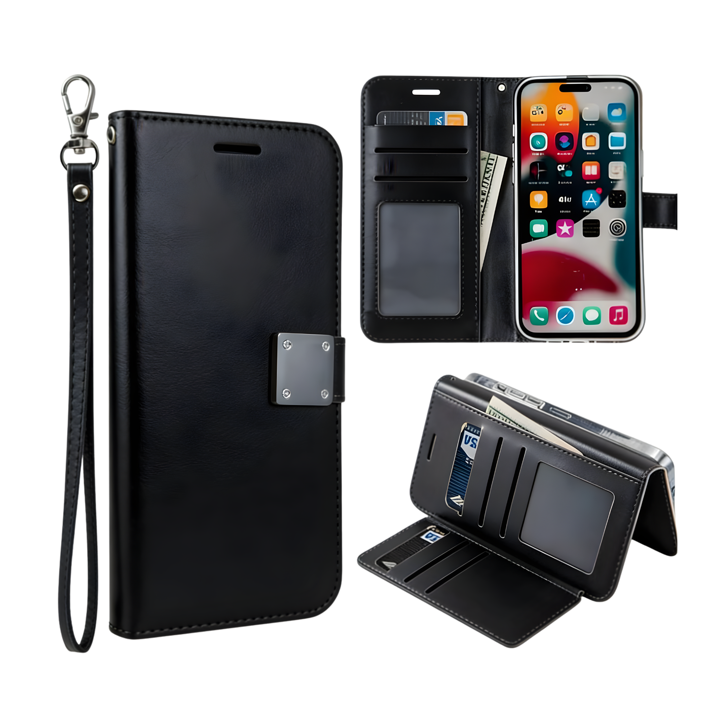 Fold Wallet Case for iPhone 14 Plus