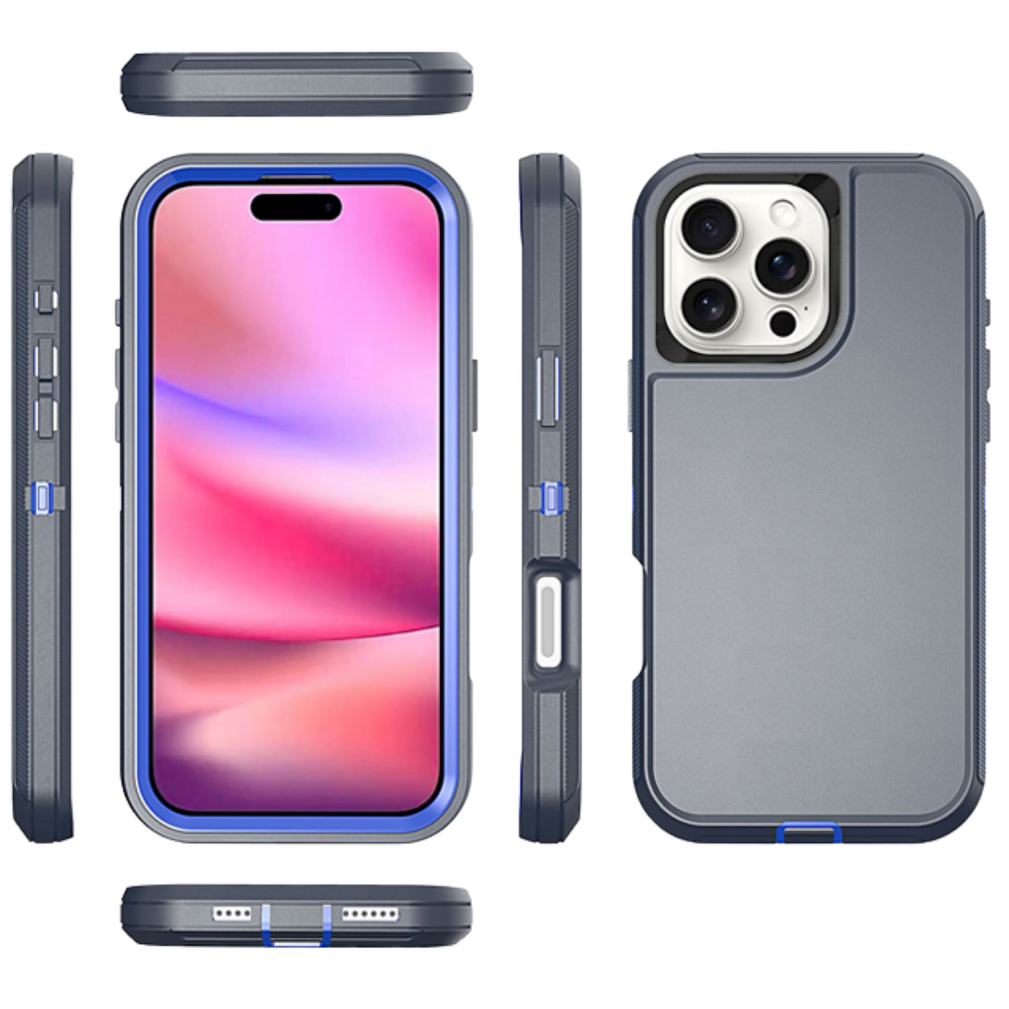 Heavy Duty Case for iPhone 16 Pro Max