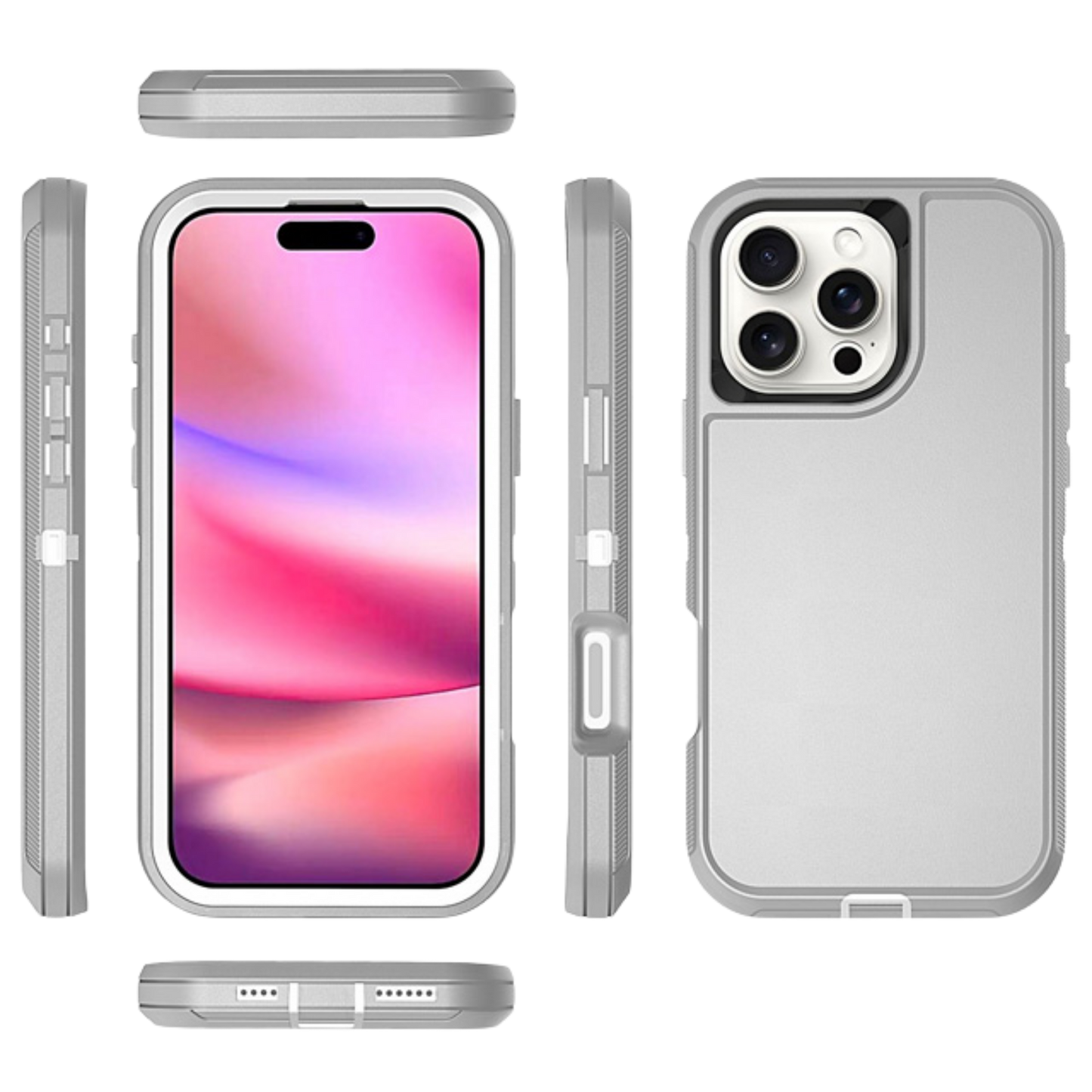 Heavy Duty Case for iPhone 16 Pro