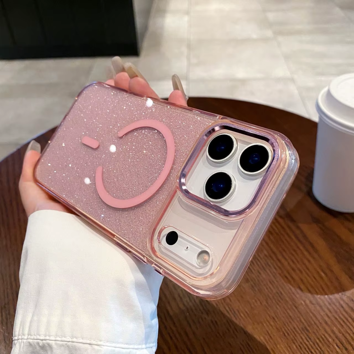 Glitter Glow Case for iPhone 15 Pro Max